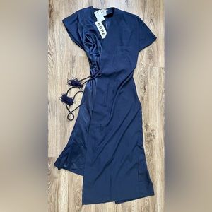HOPE - Temple dress - color Navy - size 40 (14)